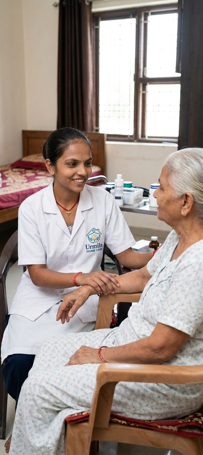 Elderly care support at home